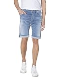 Replay Herren Rbj.901 Jeans Shorts, 010 Light Blue, 32W EU