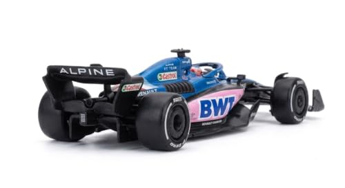 Image of Bburago 1:43 Scale Alpine F1 Team A524 F1 Diecast Model Car - Pierre Gasly 2024 Race Car Replica, Detailed Collectible Display Model for Fans & Collectors