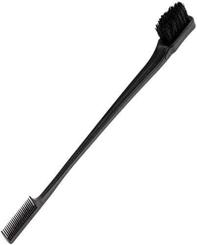 6 Pcs Hair Edge Control Brush Smooth Gentle Double Sided Natural Look Polish Hair Tool Dual Ended Hair Comb Brush