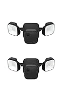 Blink Outdoor Floodlight Camera Kit | Wireless smart security camera, 700 lumens of LED, two-year battery life, enhanced motion detection | Works with Alexa | Sync Module 2 included | 2 Kits