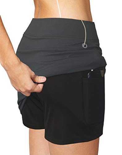 Image of Oyamiki Women's Active Athletic Skort Lightweight Tennis Skirt Perfect for Running Training Sports Golf