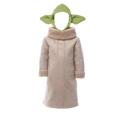 Baby The Child Costume Kids Cosplay Mandalorian Robe Coat Hat Cute Children...