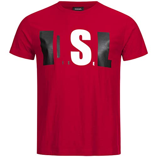 Preisvergleich Produktbild Diesel T-Joe Rot Herren T-Shirt (M)