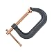 Wilton 14243 404-P, 400-P Series C-Clamp with  0-Inch-4-1/4-Inch Jaw Opening and 3-1/4-Inch Throat Depth