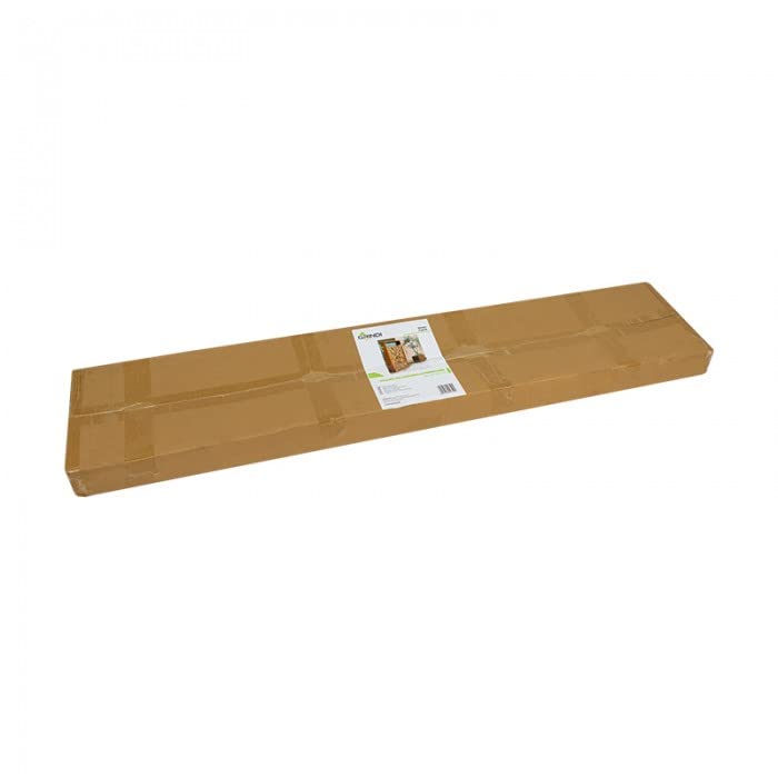 Grindi - Kaminholzregal Kaminholzständer Brennholzregal Holzaufbewahrung - Fusta, 80x30x160 - Holzkorb für Kaminholz & Holzlager, Holzunterstand für innen und außen