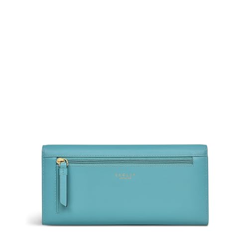 Image of RADLEY London April Showers Women's Large Leather Flapover Wallet, Ocean
