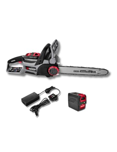 Tronçonneuse sur batterie 40V livrée avec batterie 4Ah et chargeur