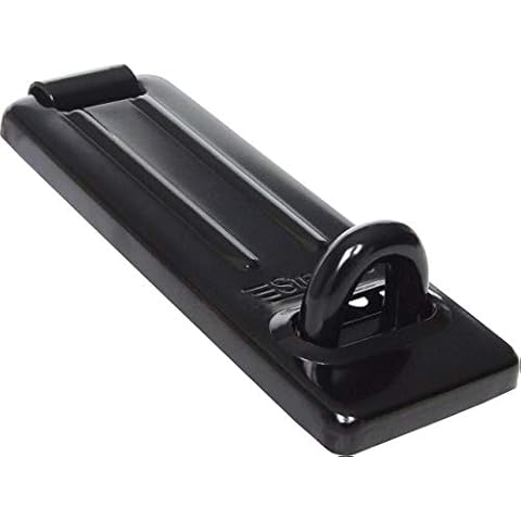 Sterling HS114BK Mid Security Hasp and Staple Cover