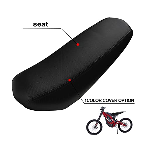 Jfg Racing Sur Ron Seat,Dirt Bike Seat For Electric Dirt Bike Light Bee Surron/Sur Ron S/Sur Ron X/X160/X260 - Imitation Carbon Fiber, Black #TOP1