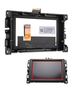 TepHnf 7" Uconnect Touch Screen Display with Bracket for 2017-2020 Jeep Compass TDO-WXGA0700K00057-V1 LMB-K00057BL-A fit Radio Navigation