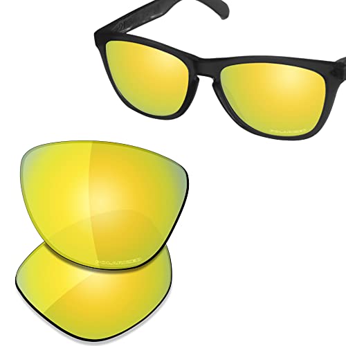 Image of SAUCER Premium Replacement Lenses for Oakley Frogskins LX OO2043 | OO2039 | UV400 Protection, Anti-Scratch, Precise Fit