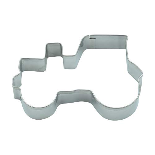 BekkiB - Emporte-pièce « Tracteur » – env. 8 x 5,3 cm – Emporte-pièce tracteur en acier inoxydable – Passe au lave-vaisselle – Pour la cuisson des...