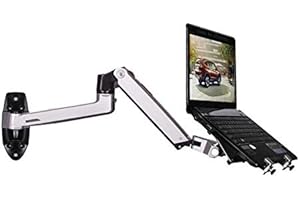 XSJ8012WT Laptop Wall Mount Arm: Extend Your Workspace Vertically