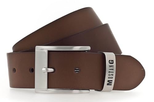 Ceinture cuir Mustang W120 Baileys : accessoire mode classique pour homme et femme