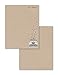 Astrodesigns 2-Sided Preprinted Stationery, 8.5" x 11", Kraft Typewriter, 100 Sheets (91277)