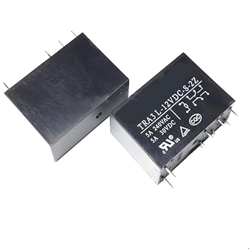 Relais 12V DC TRA3 L-12VDC-S-2Z pour réparer vos cartes électroniques de maison - x10