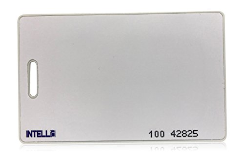 100 Pcs 26 Bit Proximity Clamshell Weigand Prox Swipe Cards Compatable With Isoprox 1386 1326 H10301 Format Readers And Systems. Works With The Vast Majority Of Access Control Systems #TOP1