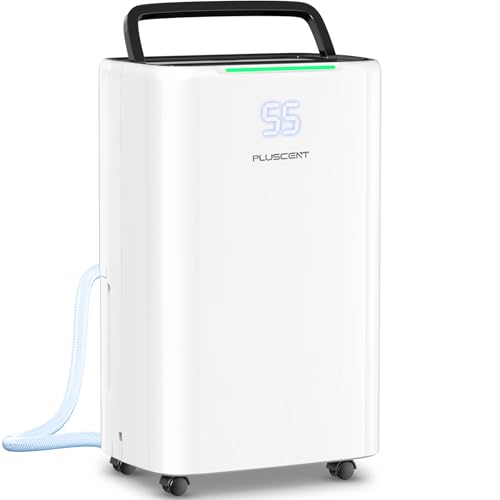 PLUSCENT 5000 Sq.Ft 52 Pint Dehumidifier