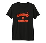 Travis Konecny - Name & Number - Philadelphia Hockey Premium Tri-Blend T-Shirt