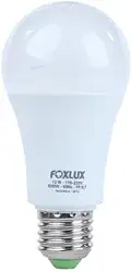 Foxlux Lâmpada LED Bulbo 9W 3000K Bivolt