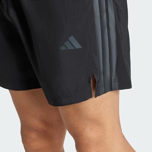 Short de training adidas 3 Bandes Tech Essentials pour homme