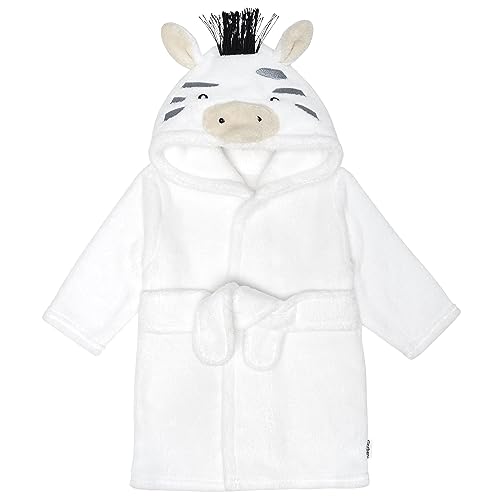 Image of Gerber Unisex Baby Plushy Soft Hooded Animal Character Bathrobe