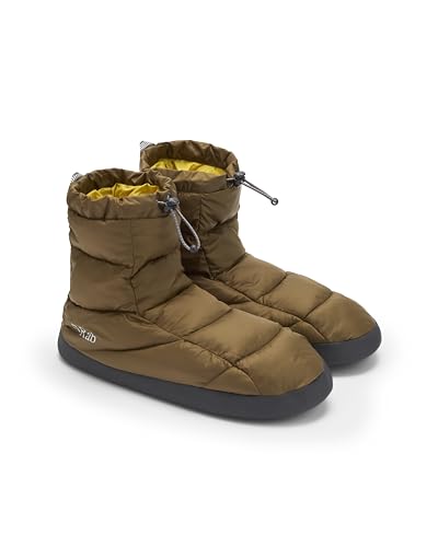 Rab Cirrus Hut Boots - Primaloft Insulated Booties for Skiing & Mountaineering - Oak - Large