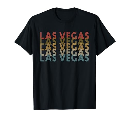 Las Vegas Nevada Vintage Retro 70s 80s T-Shirt Souvenir Gift T-Shirt