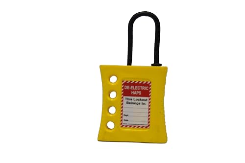 Image of Lockout HASP De-Electric AK-SLDH-76Y Lock and hold (Pack of 10)