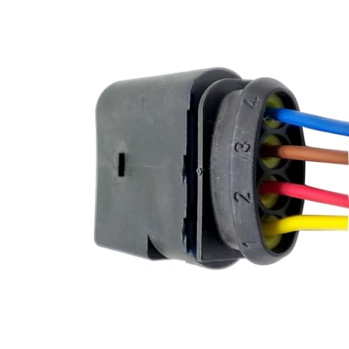 Arnés conector de encendido compatible con VW y conector macho de 4 pines para coche