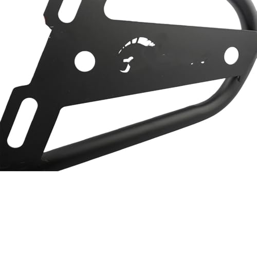 Sac de selle sécurisé sur Interceptor 650 grâce au support gauche