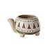SparkDazzle Large Ceramic Turtle Planter Pot for Plants, Flowers & Succulents