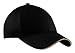 Port & Company - Sandwich Bill Cap. - Black/Khaki - OSFA