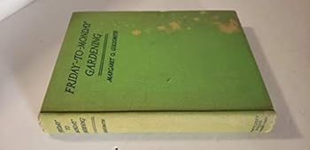 Hardcover Friday-to-Monday Gardening Book