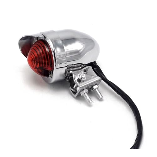 Feu arrière LED rouge moto idéal pour vos sorties nocturnes en chopper