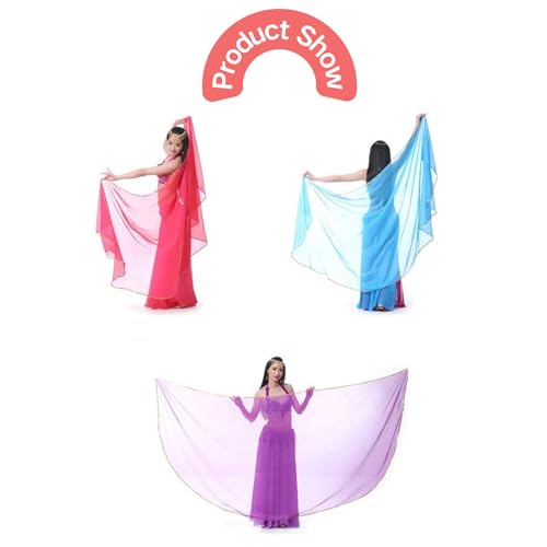 Chiffon Belly Dance Veil Lightweight Belly Dance Scarf Belly Dance Hip Scarf Sequin Trim Gold Shawls Veils2