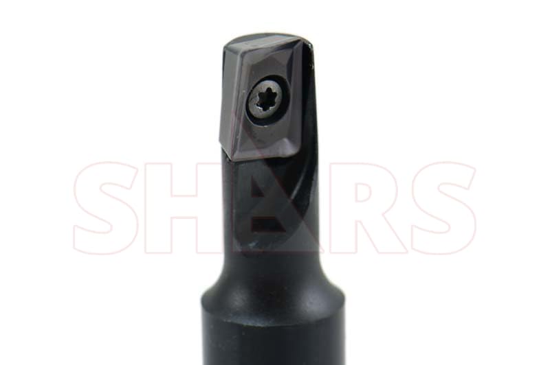 Image of SHARS 3 /8 inch 90 Degree Square Shoulder Indexable End Mill with APKT 1003 Insert 404-1939+404-6960 ![