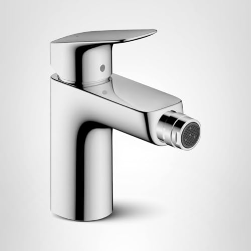 hansgrohe 71200001 Logis 6-inch Tall 1 Bidet Faucet in Chrome thumbnail 2