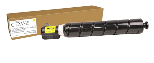 Xerox Jaune compatible remanufacturé cartouche de toner alternative pour : Canon 8527B002 Canon C EXV49 programme de retours World Alliance - vue 3