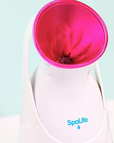 Spalife Facial Steam Therapy Nano Ionic Warm Mist Facial Steamer - Unclogs Pores - Blackheads #TOP3