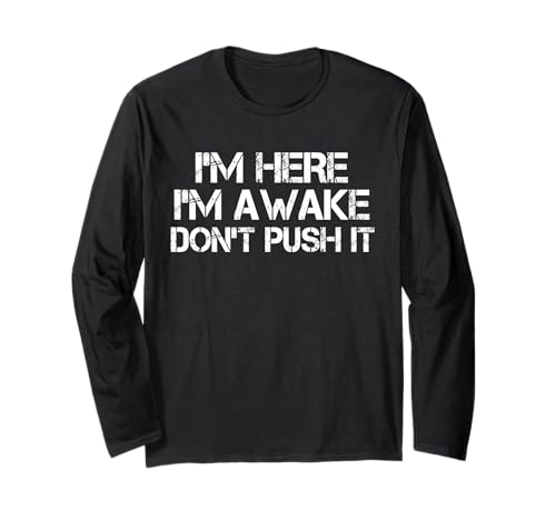 I'm Here Awake Don't Push It ���[���A �ʔ��� ����Ȍ��t ����T�V���c
