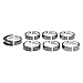 Clevite MS-2224A-10 Engine Crankshaft Main Bearing Set