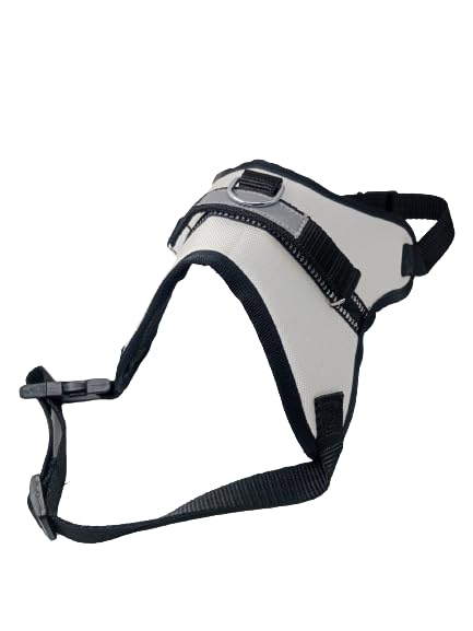Yucky Dog Belt Padded Dog Harness Reflective Adjustable Neck Strip & Chest Strip Dog Puppy Harness Size Small Adjustable Neck Size 17-21 inch. Adjustable Chest Size 22-28 inch White (B0CMJTX9Q3) Amazon Price History, Amazon Price Tracker