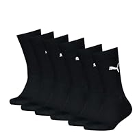 PUMA Unisex Kids Easy Rider Classic Sock, Black-New, 31/34 (5er Pack)
