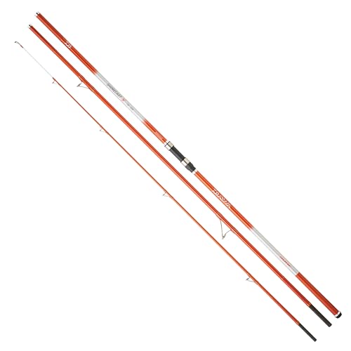DAIWA Shorecast Surf-X, 4,20m, 14 Pieds, 100-225g, 3 Pièces, 33-423H, Scion Hybride, Canne à...