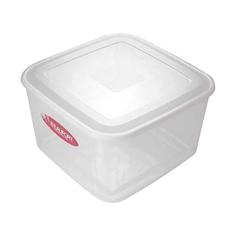 Beaufort 13 Litre New SQUARE FOOD & CAKE CONTAINER WITH CLEAR SOLID LID Cover
