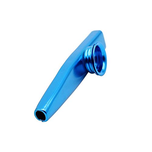 DINGGUANGHE-CUP Alliage d’aluminium Kazoo avec 5 pcs Flûte Diaphragm Bleu avec Membrane Rouge Instruments Orff Kazoo… - Les Beatles, Paul McCartney, John Lennon, RIngo Starr, George Harrison DINGGUANGHE-CUP Alliage d'aluminium Kazoo avec 5 pcs Flûte Diaphragm Bleu avec Membrane Rouge Instruments Orff Kazoo… – Image 6