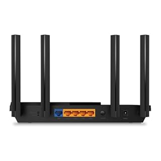 TP-Link AX1800 WiFi 6 Router (Archer AX21) – Dual Band Wireless Internet, Gigabit, Easy Mesh, Works with Alexa - A Certified for Humans Device, Free Expert Support