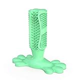 Tama?o: 12.5 * 12.6 cm, el juego incluye: cepillo de dientes para perro de 1 pieza. La parte inferior del cepillo de dientes tiene agujeros para la pasta de dientes o el atrayente para mascotas. Exprima la pasta dental para mascotas o el atrayente en el fondo. Las mascotas mastican los cepillos de dientes bajo la influencia del olfato. Ayuda a limpiar los dientes. El tiempo de uso es de unos 10 minutos. Demasiado tiempo, las mascotas pueden cansarse de este cepillo de dientes.
