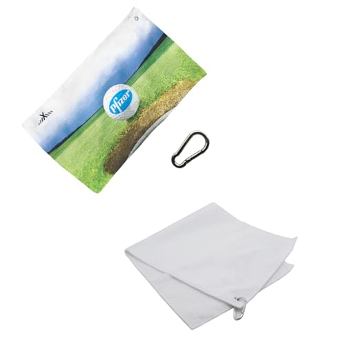 Zeloyaut Blank Golf Sublimation Towel 58x26cm – 100% Polyester DIY...